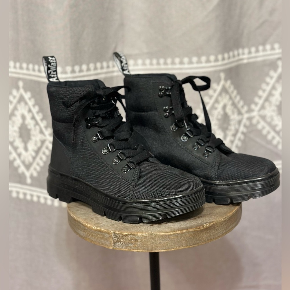Dr. Martens Black Combat Boots